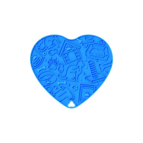 Heart-Shaped Mixed Icon Enrichment Mat