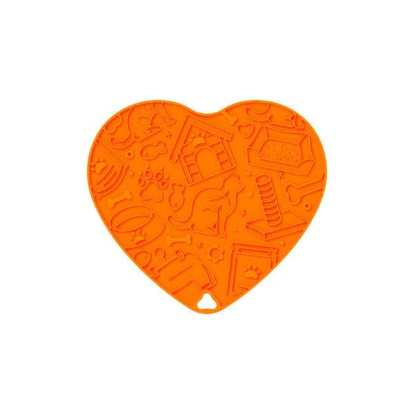 Heart-Shaped Mixed Icon Enrichment Mat