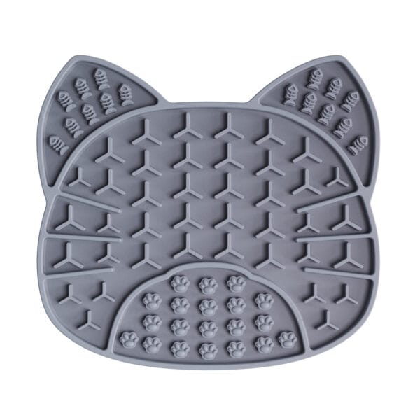 Cat Face Slow Lick Treat Mat