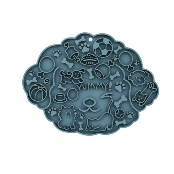 Yummy Cloud-Shaped Enrichment Lick Mat