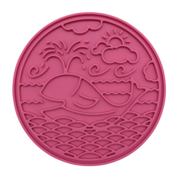 Whale Scene Holiday Enrichment Lick Mat