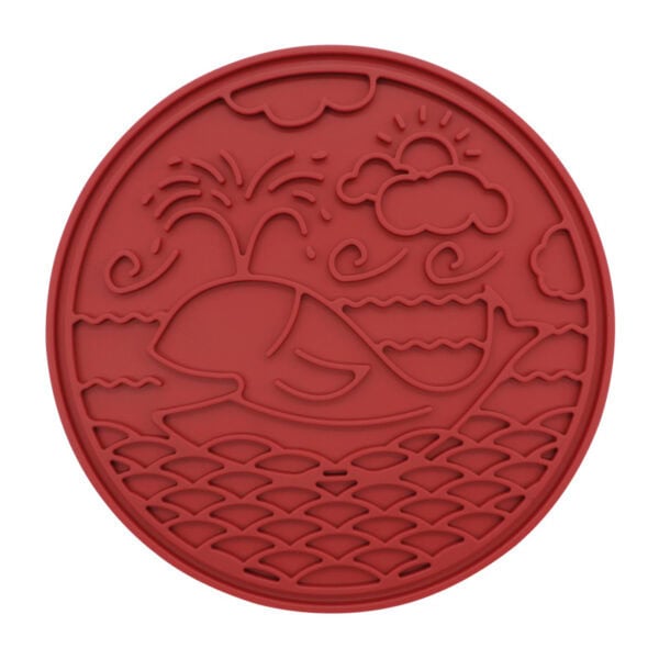 Whale Scene Holiday Enrichment Lick Mat