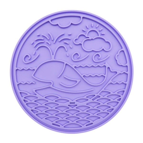 Whale Scene Holiday Enrichment Lick Mat