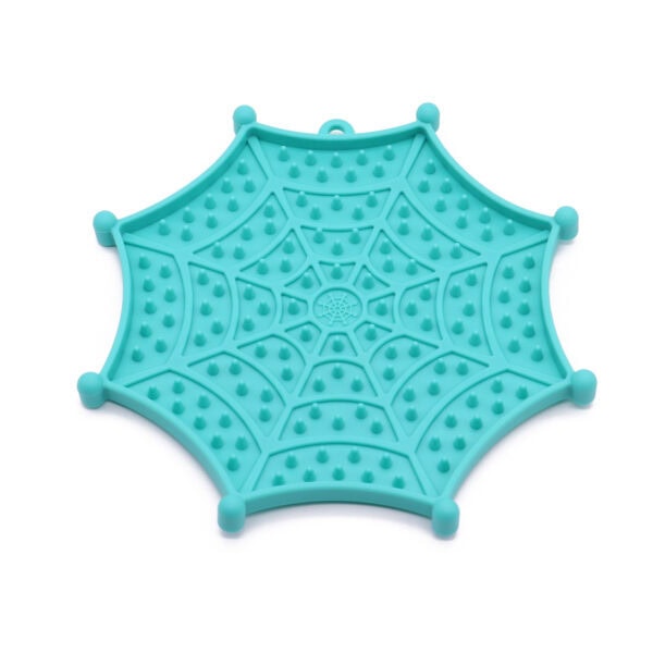 Spiderweb-Shaped Enrichment Lick Mat