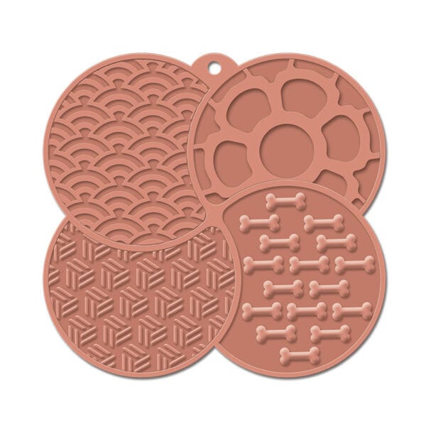 Quad-Zone Hybrid Slow Lick Mat