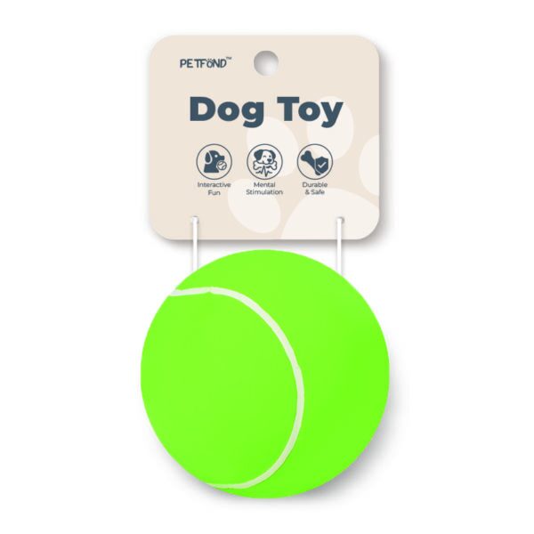 Latex Tennisball squeaky dog toy