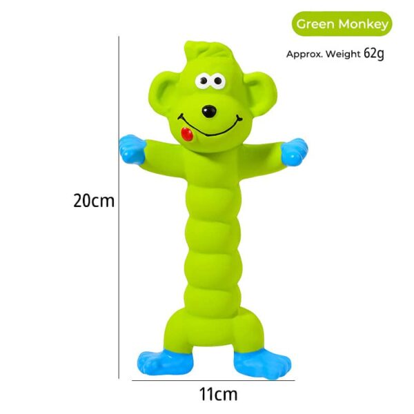 Squeaky Latex Dog Toys ?C Animal Characters