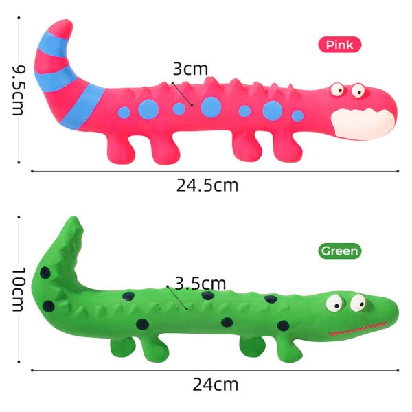 Funny Lizard Shape Squeaky Toy for Dog