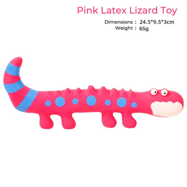 Funny Lizard Shape Squeaky Toy for Dog