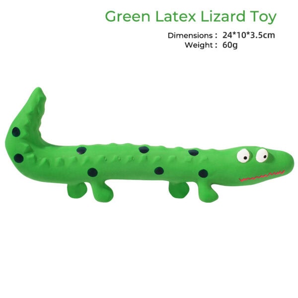 Funny Lizard Shape Squeaky Toy for Dog