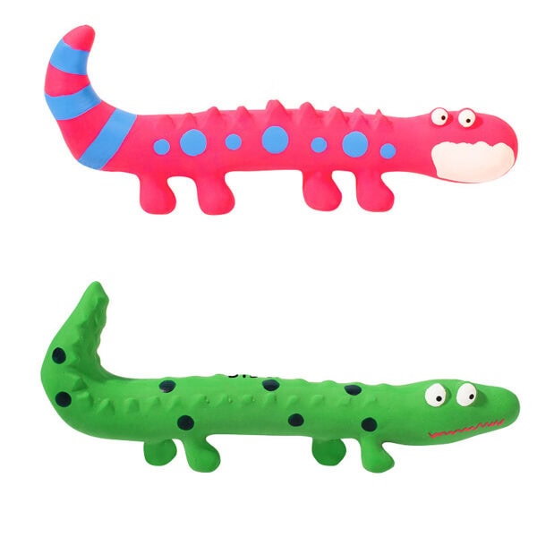 Funny Lizard Shape Squeaky Toy for Dog