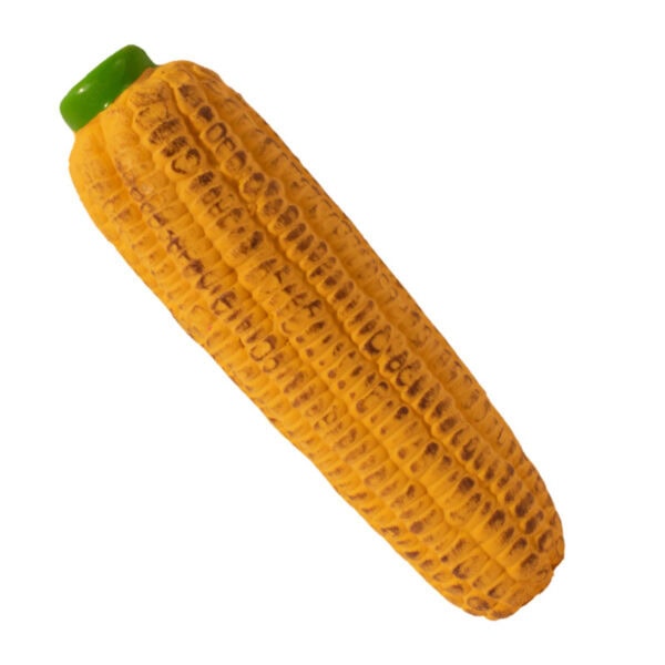 Realistic Grilled Corn Latex Squeaky Dog Toy