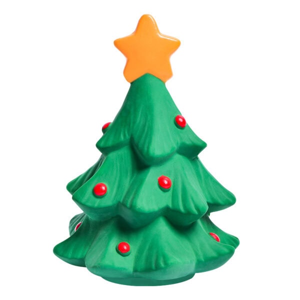 Festive Christmas Tree Squeaky Toy for Dogs