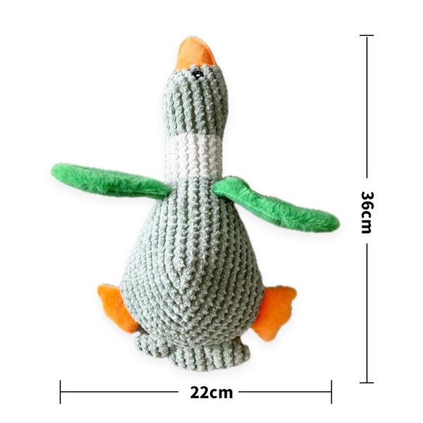 Corduroy Duck Dog Toy