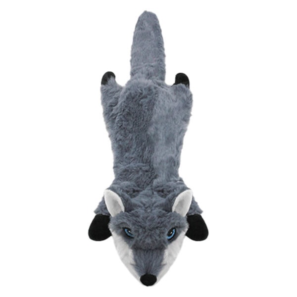 Flat Animal Squeaky Dog Toy