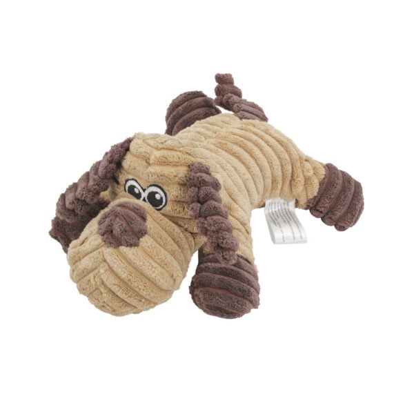 Corduroy Animal Plush Dog Toy