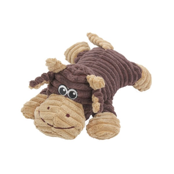 Corduroy Animal Plush Dog Toy