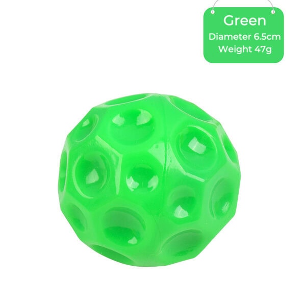 TPR Geometric Squeaky Ball Dog Toy