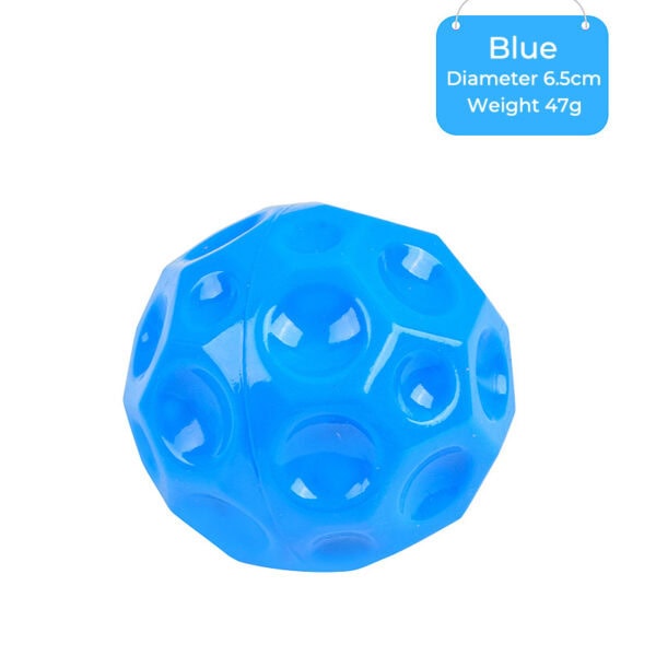 TPR Geometric Squeaky Ball Dog Toy