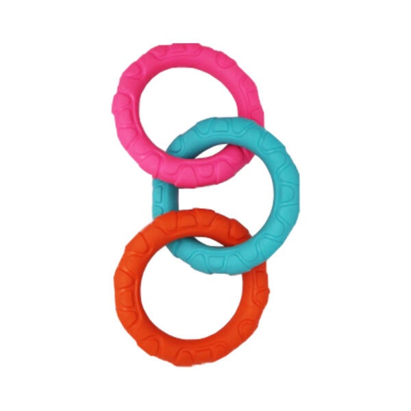 Interlocking Ring Dog Tug Toy