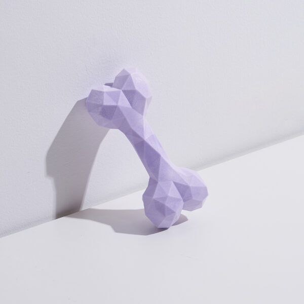 Durable Dog Chew Toy – Geometric Bone Design