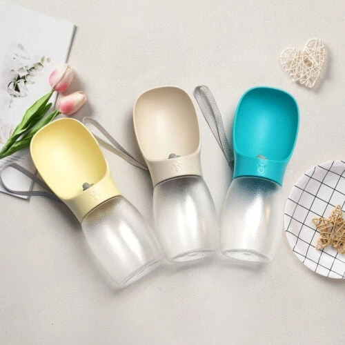 pet travel water bottle