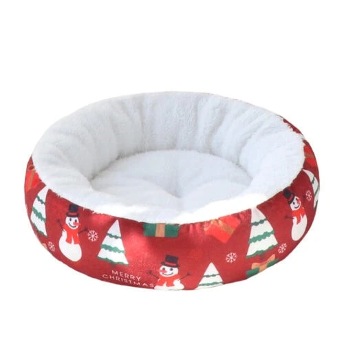 Christmas pet bed