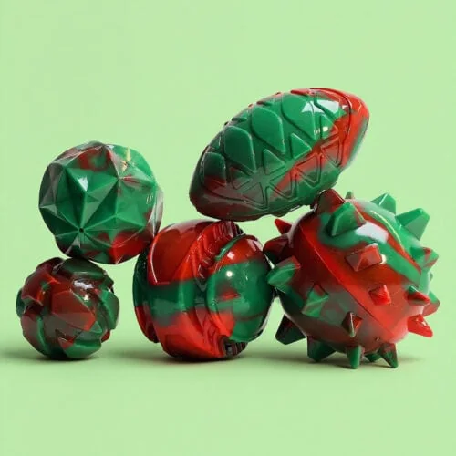 Christmas dog toy set
