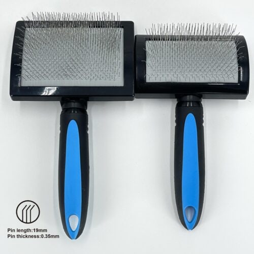 Pet grooming tools long pin slicker brush