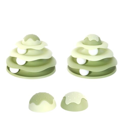 Cat toys three layer cat turntable toy