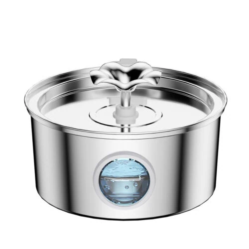 flower spout pet fountain