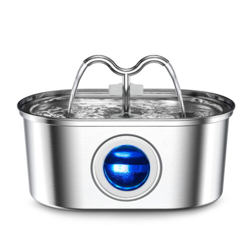 stainless steel pet water fountain