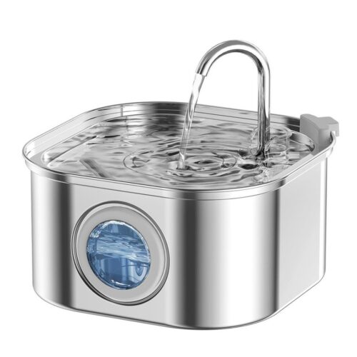 stainless steel pet water fountain