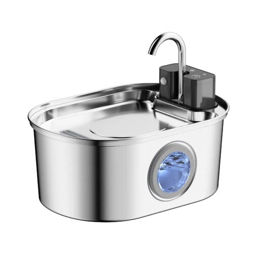 stainless steel pet water fountain
