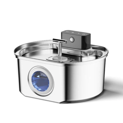 quiet stainless steel dog fountain