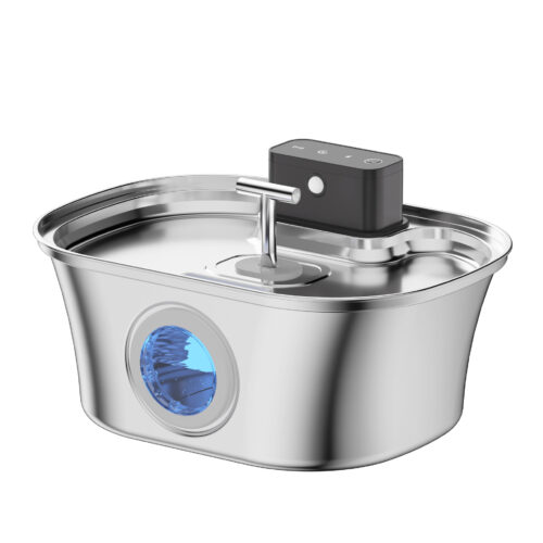 stainless steel pet water fountain