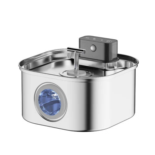 stainless steel pet fountain